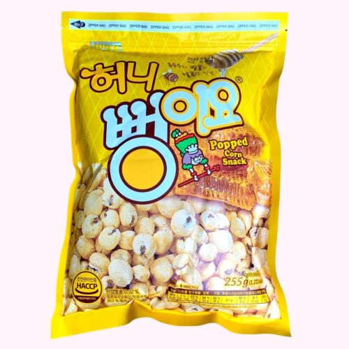 HONEY PPUNG-I-YO koreai popcorn mézes ízesítéssel