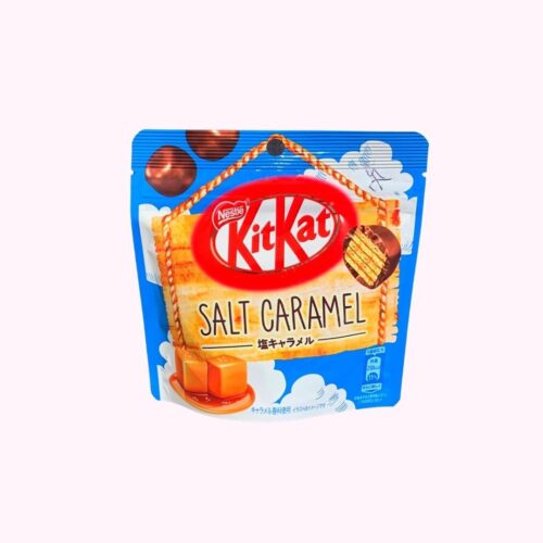 Japán KitKat golyó sós karamell ízű