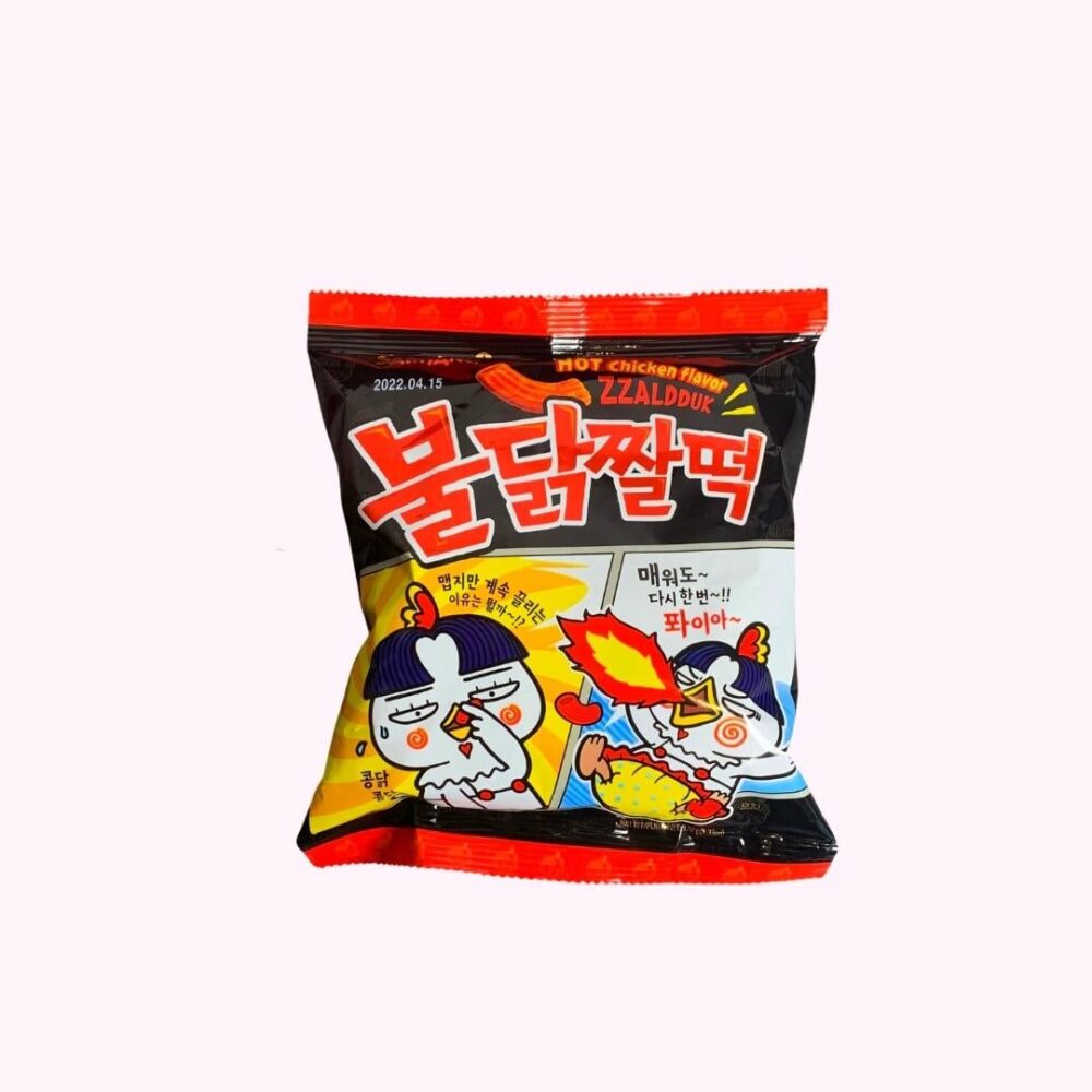 Samyang csípős BBQ koreai snack