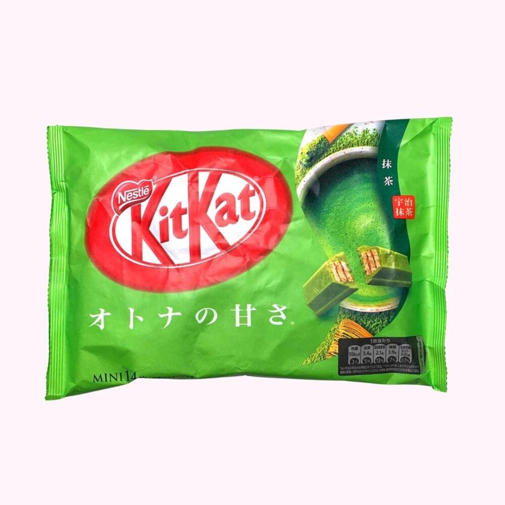 Japán KitKat matcha green tea
