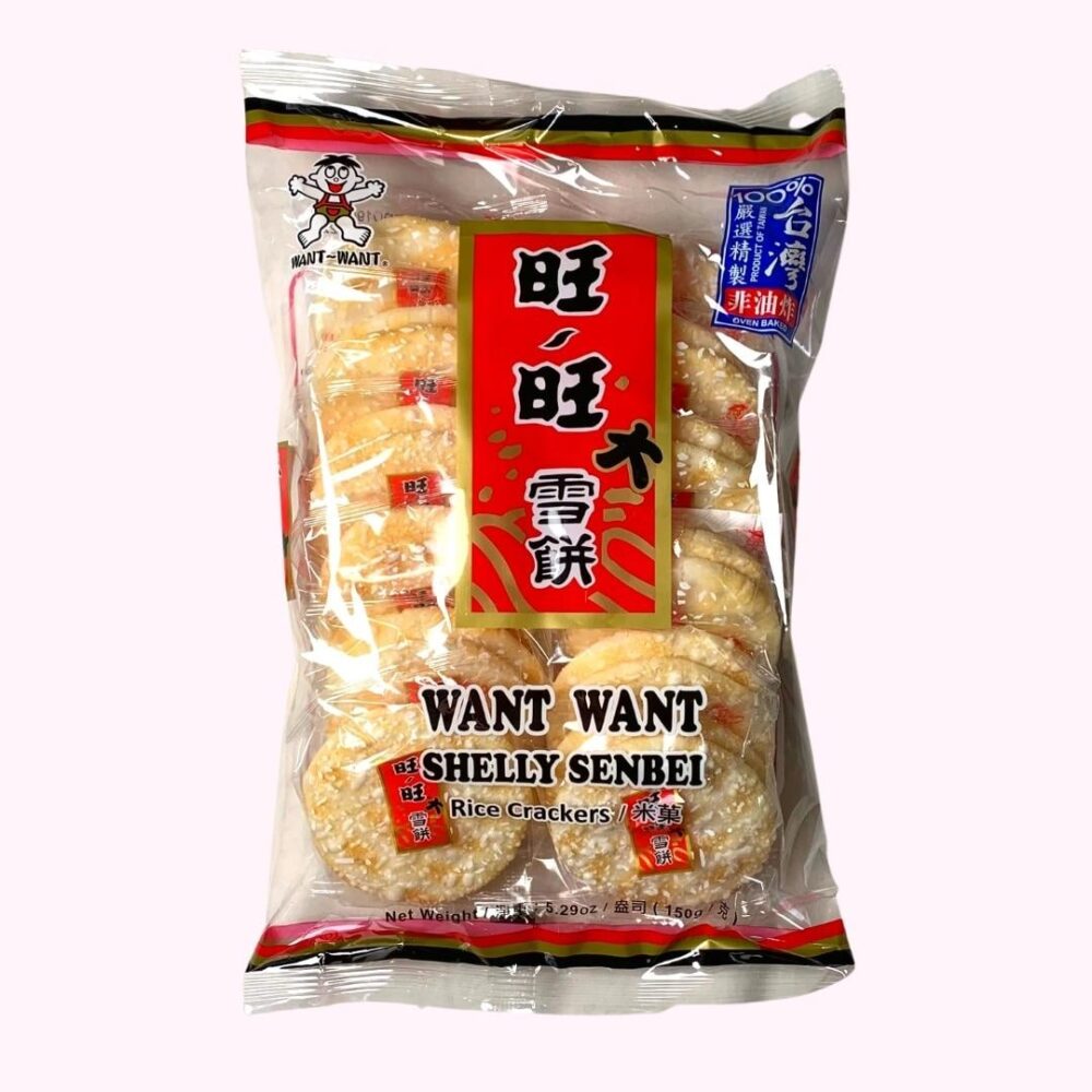 Want Want shelly senbei rice crackers