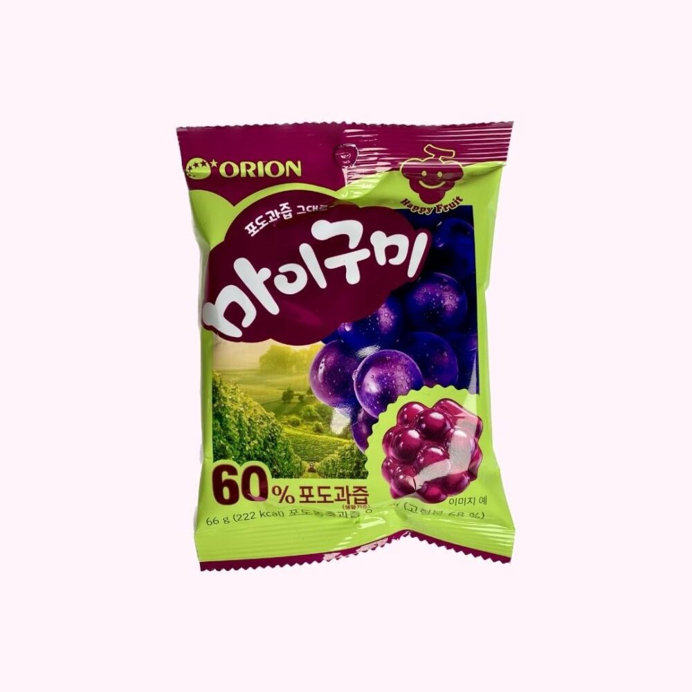 Orion Grape Gummy koreai gumicukor