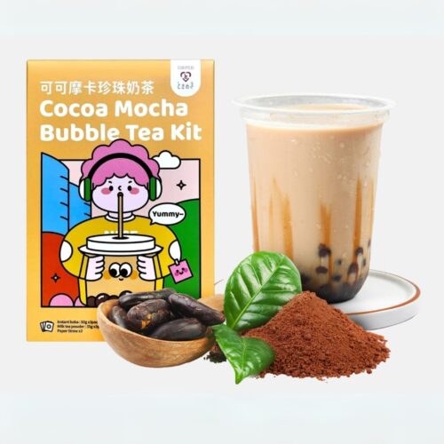 Tokimeki kakaós cocoa mocha bubble tea