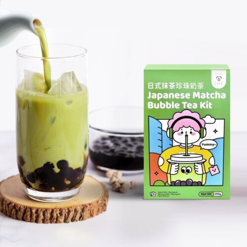 Tokimeki matcha zöld teás bubble tea