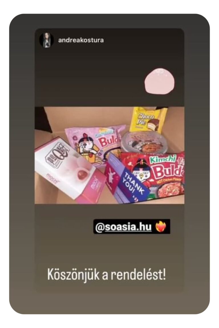 SoAsia vásárlói képek Instagram