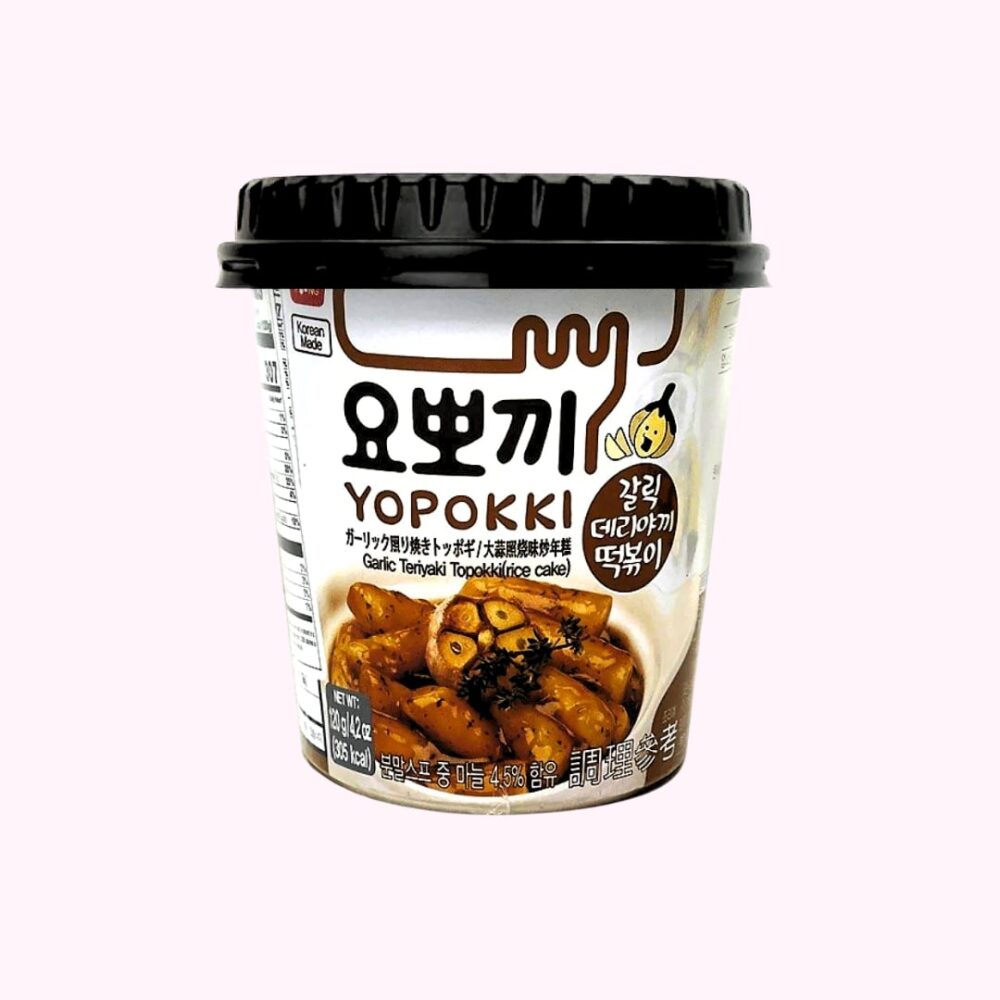 Yopokki fokhagymás teriyaki ízű tteokbokki