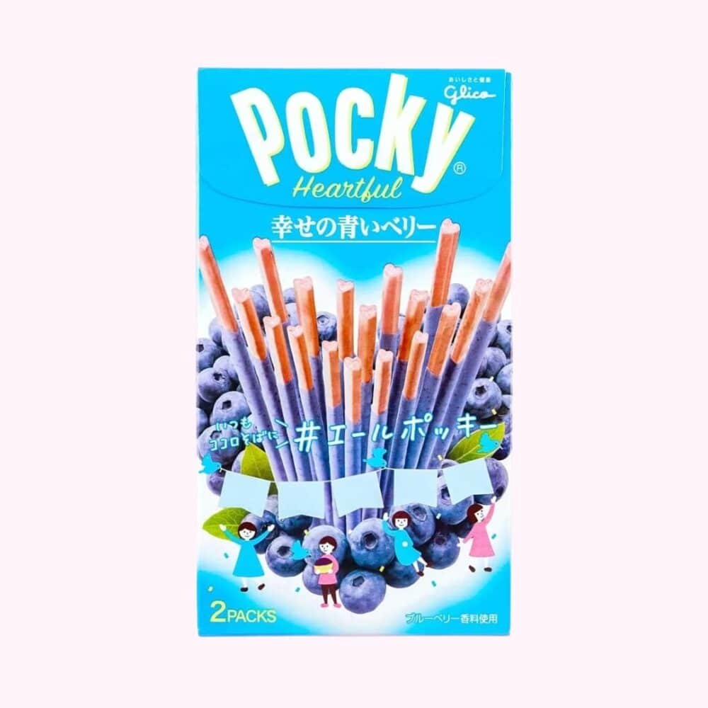 Glico Pocky kékáfonyás ízű