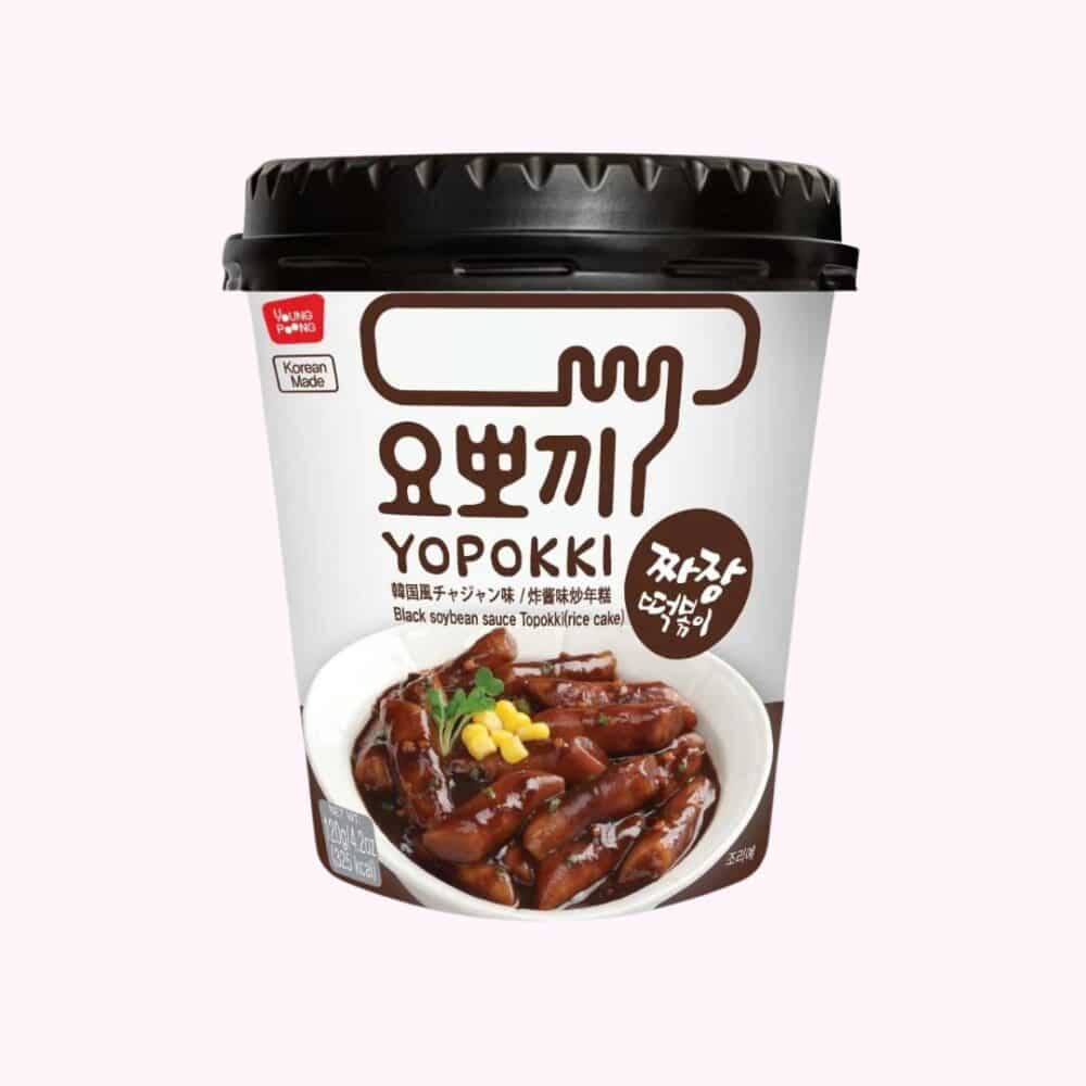 Yopokki koreai jjajang ízű tteokbokki