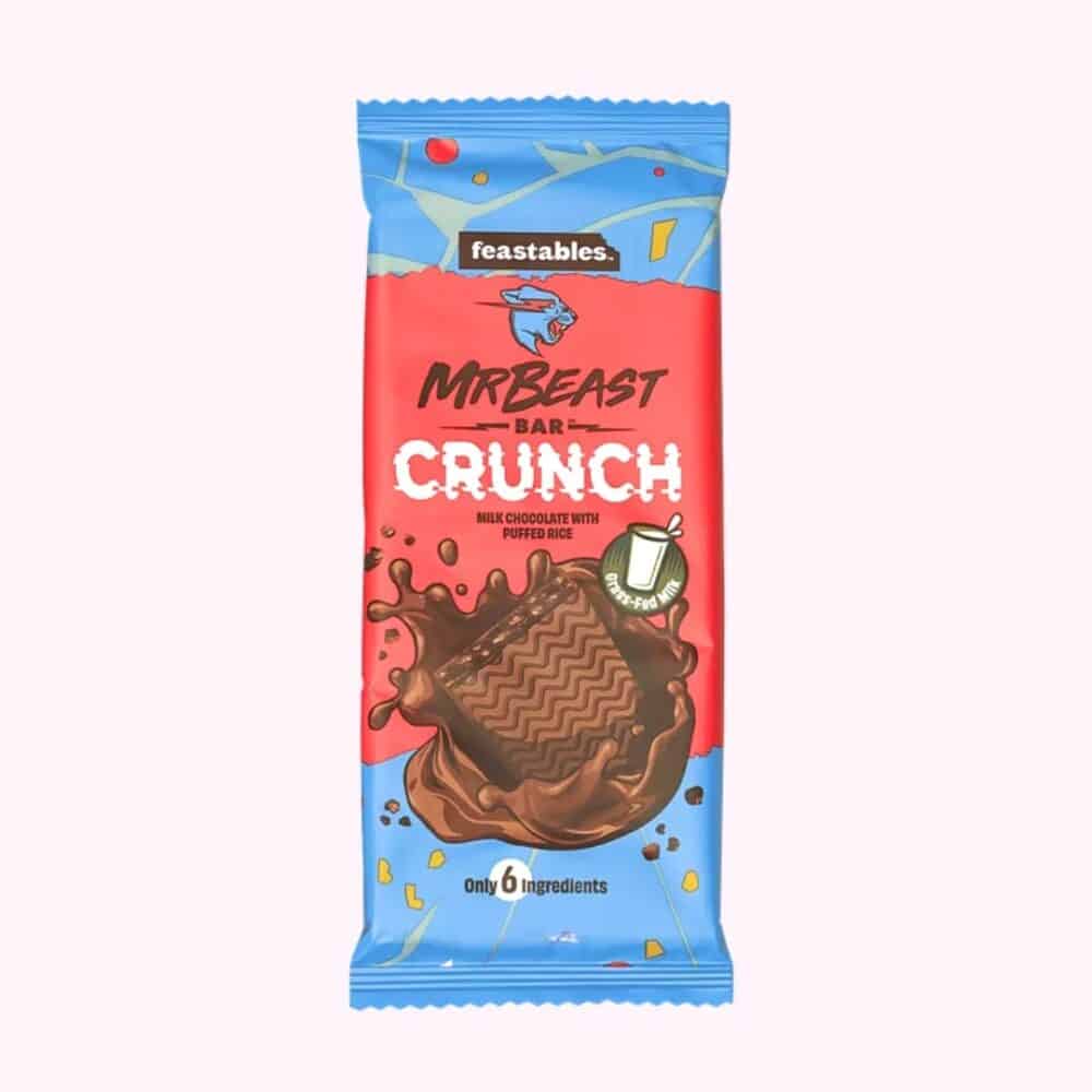 Mr Beast Feastables Crunch csokoládé