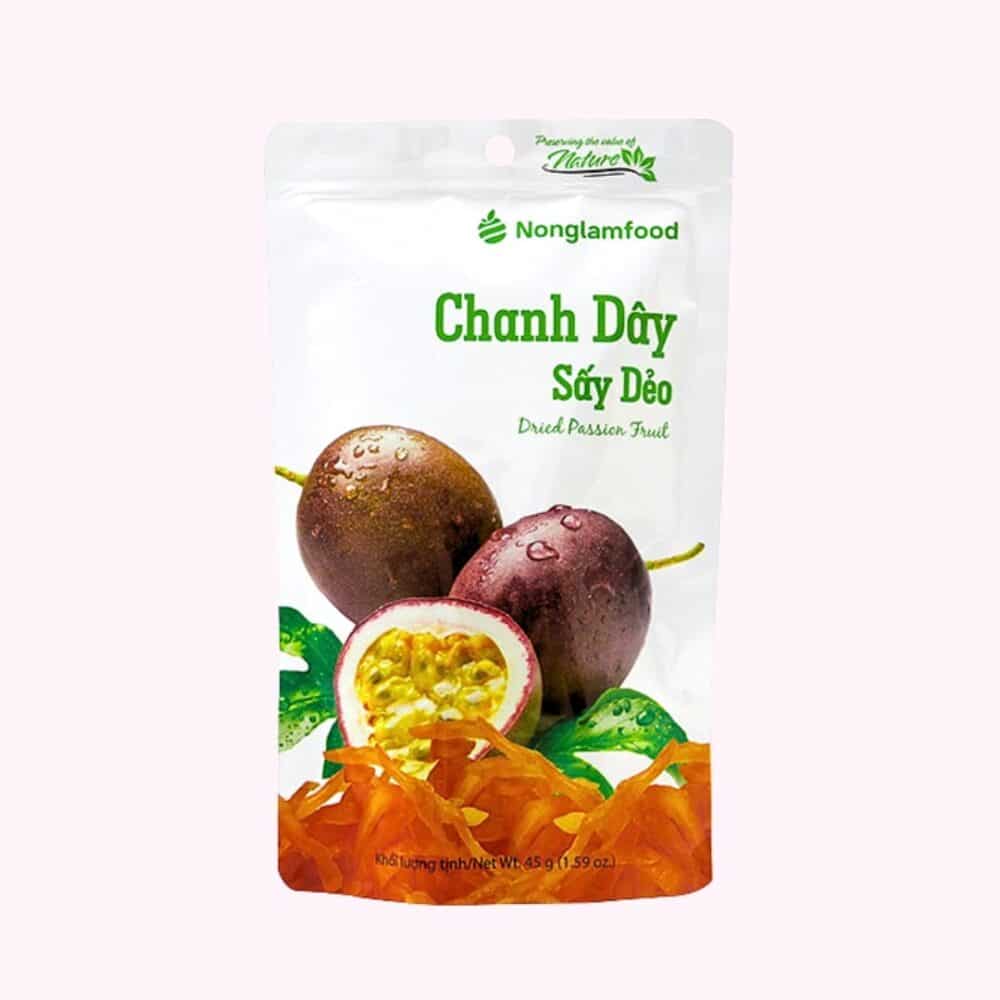 Nonglam Food vietnámi szárított passion fruit snack