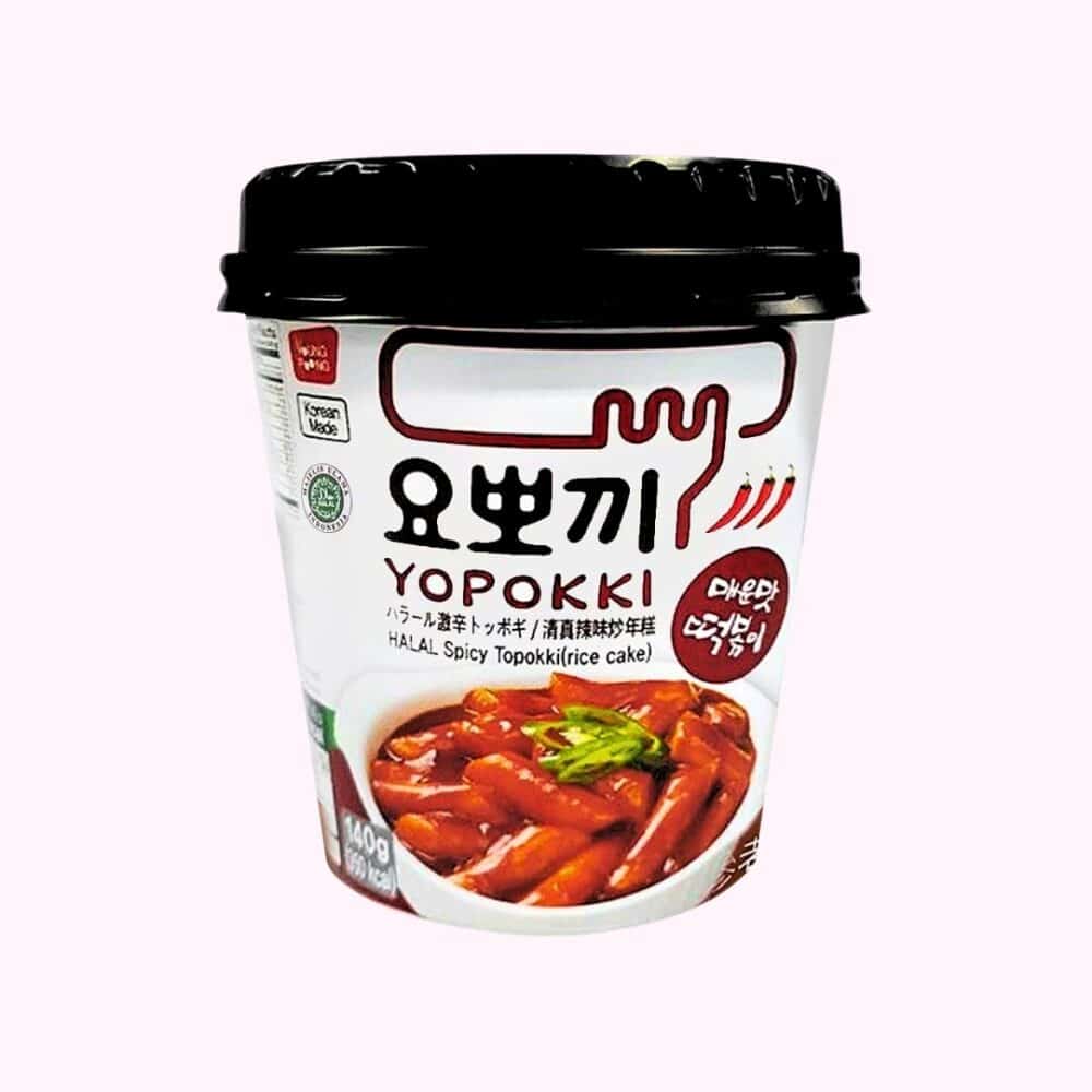 Yopokki halal spicy koreai tteokbokki