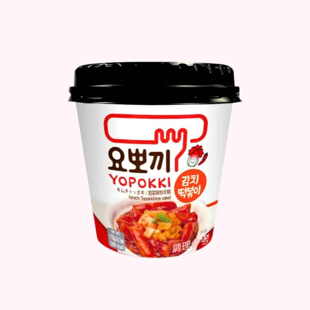 Yopokki koreai kimchi ízű tteokbokki